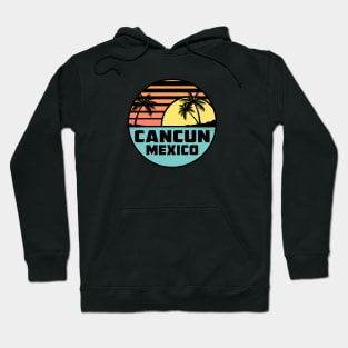 Cancun Mexico Tropical Beach Surfing Scuba Surf Vacation Hoodie